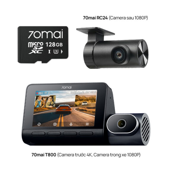 CAMERA HÀNH TRÌNH 70MAI T800 4K